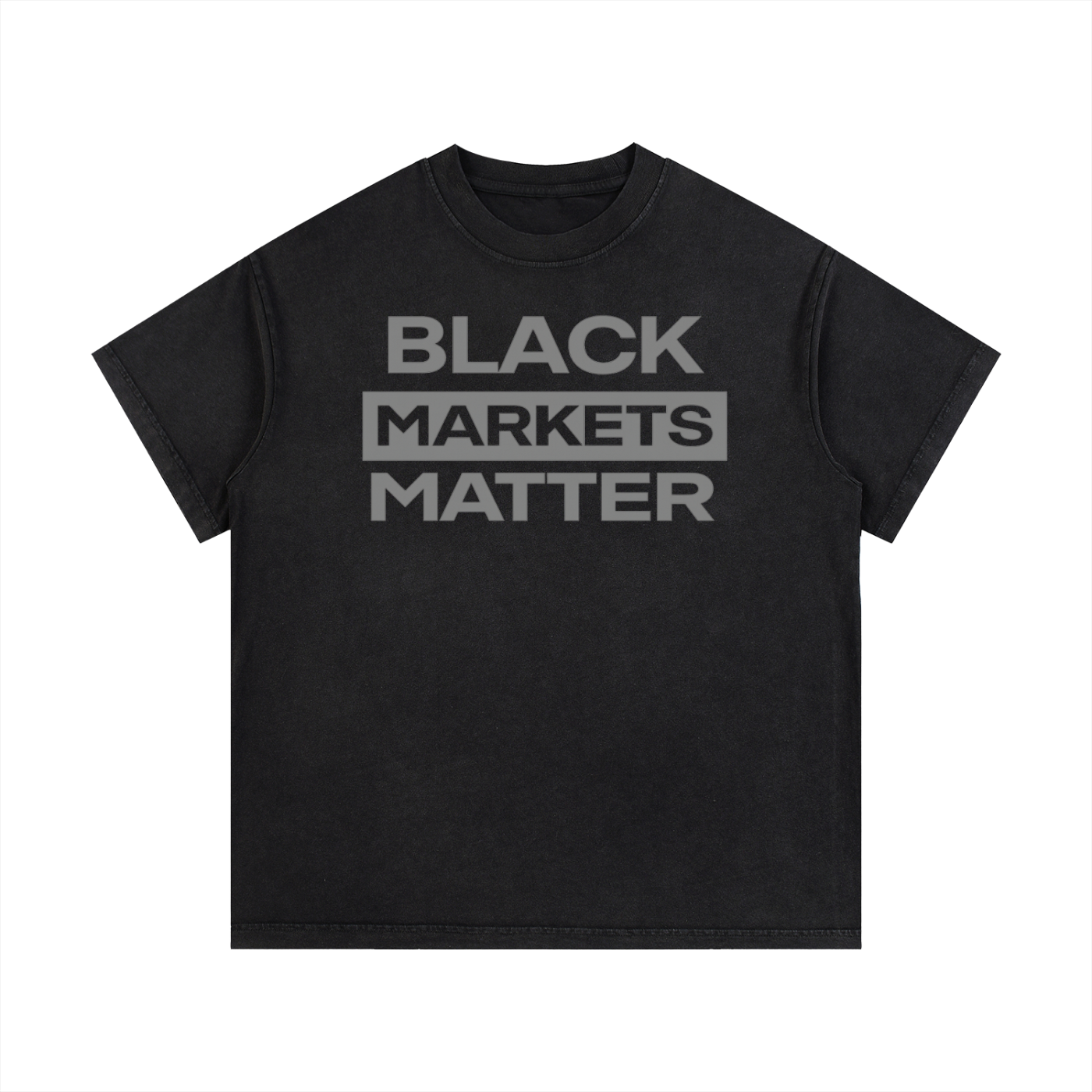 Black Markets Matter - Vintage Wash Cotton T-Shirt